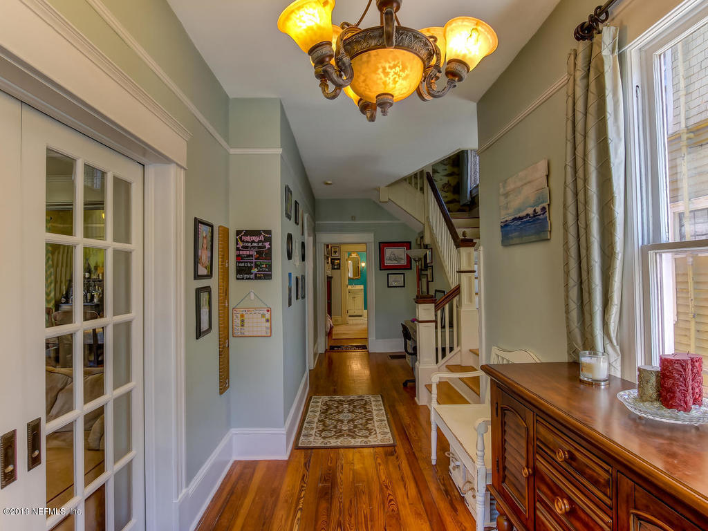 2230 Post Street Jacksonville, FL 32204 - Photo 7 of 34 a view of entryway and hall with wooden floor