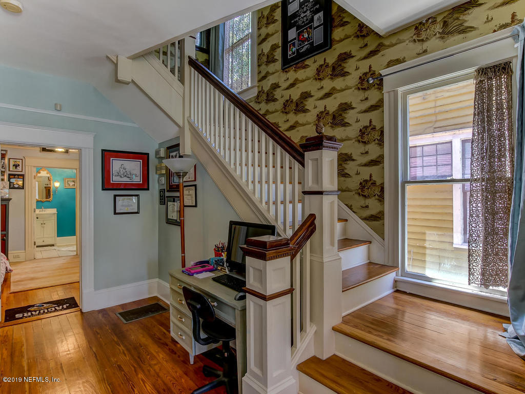 2230 Post Street Jacksonville, FL 32204 - Photo 8 of 34 a view of entryway livingroom and hall with wooden floor