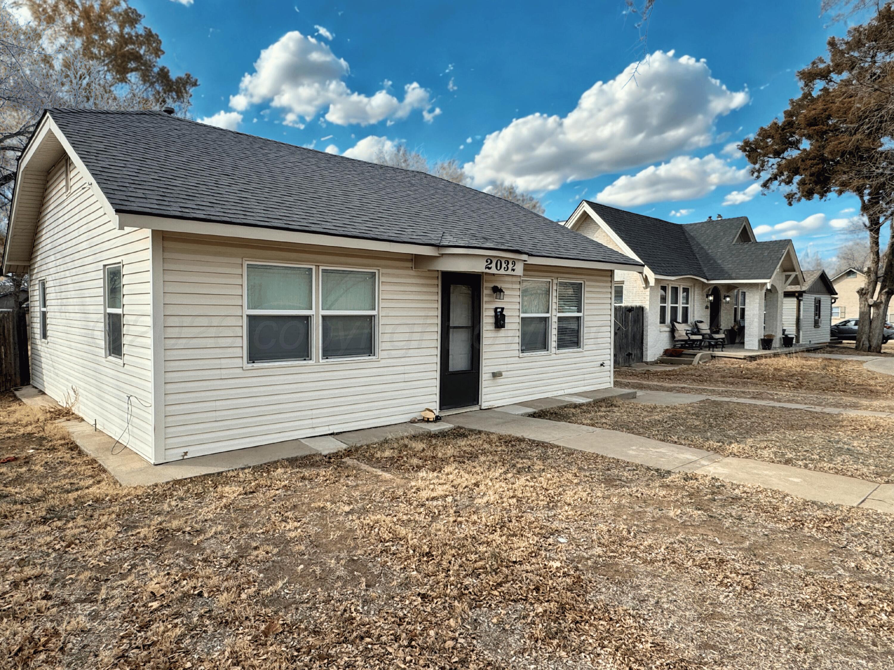 2032 South Hayden Street Amarillo, TX 79109 - Photo 1 of 2 a house with a large window