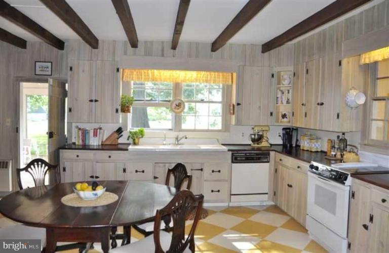 8469 Bozman Neavitt Road St. Michaels, MD 21663 - Photo 14 of 30 Large Kitchen With Charming Farm Sink