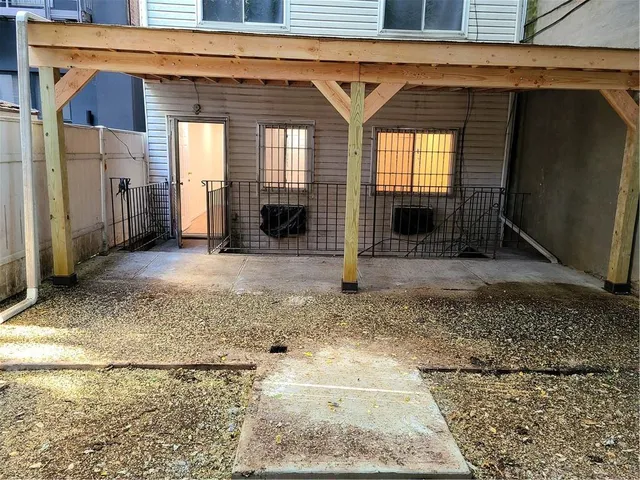 a view of a room with a patio