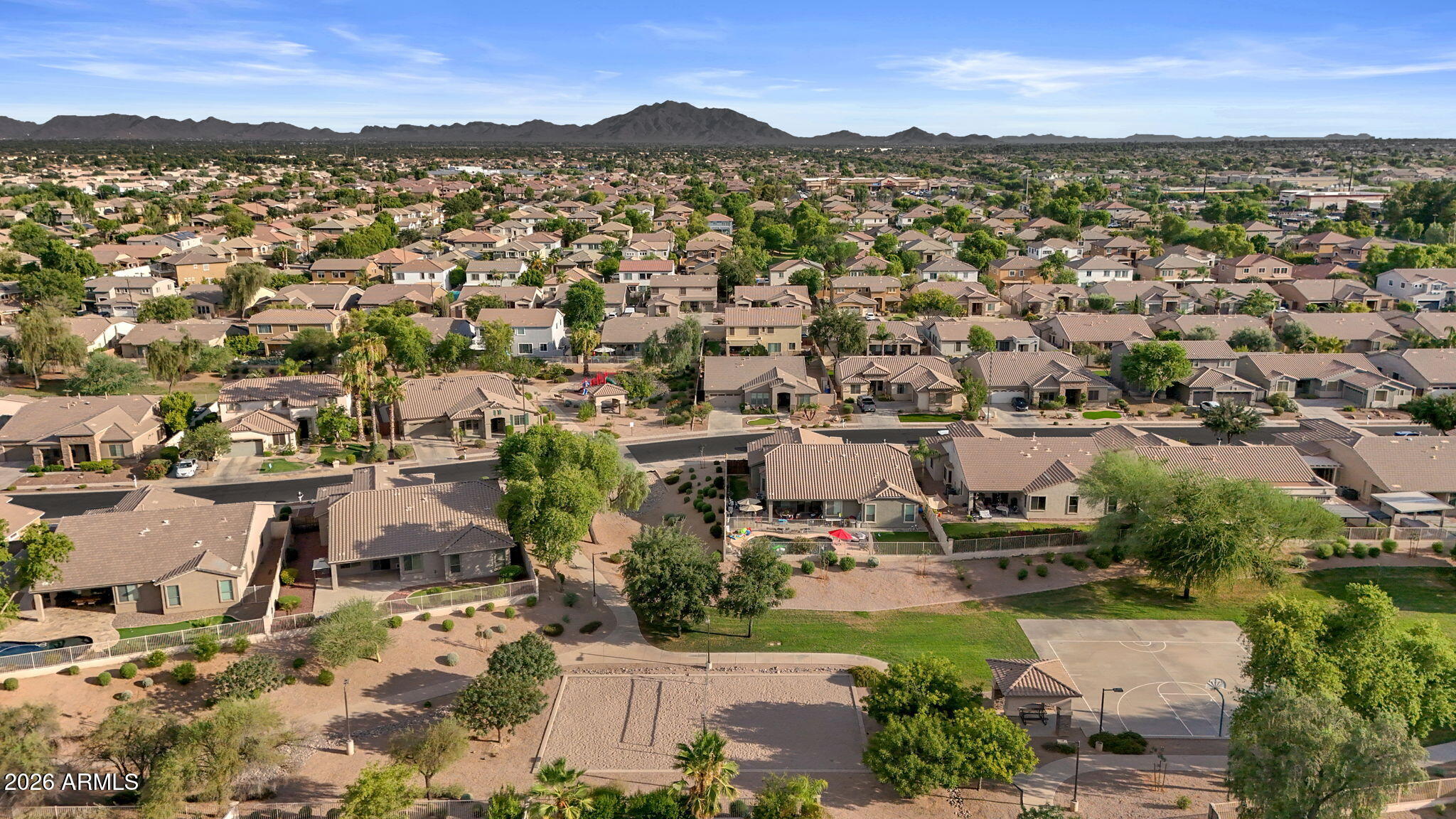 3334 East Hopkins Road Gilbert, AZ 85295 - Photo 58 of 61 Community View behind the House