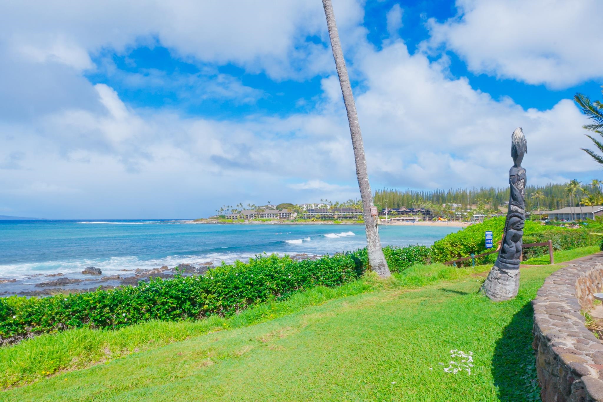 5315 Lower Honoapiilani Road, Unit D128 Lahaina, HI 96761 - Photo 21 of 24 a view of a lake with a big yard