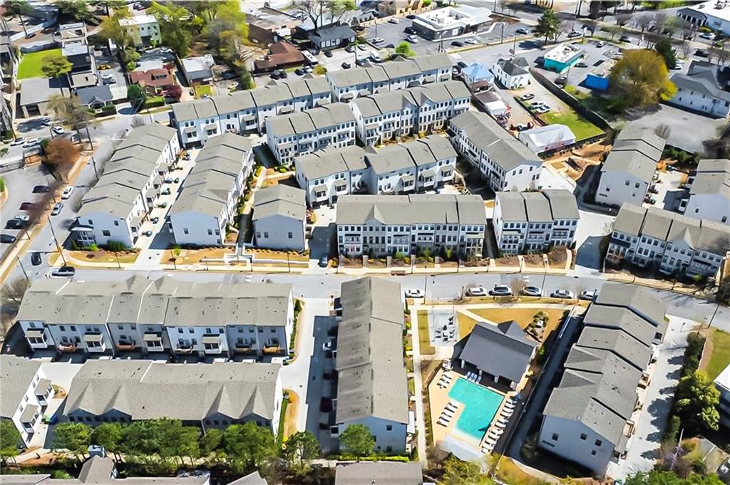 1752 Morningtide Lane Northeast Atlanta, GA 30324 - Photo 47 of 57 an aerial view of a building with outdoor space