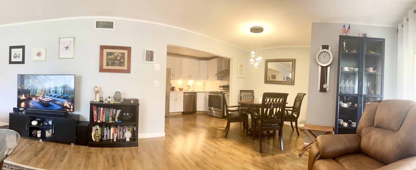 301 Pine Ridge Circle, Unit C2 Greenacres, FL 33463 - Photo 9 of 28 Living room