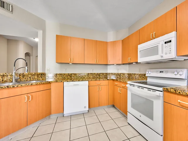 a view of a large window with a small yard