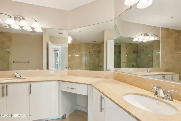 a view of a small space