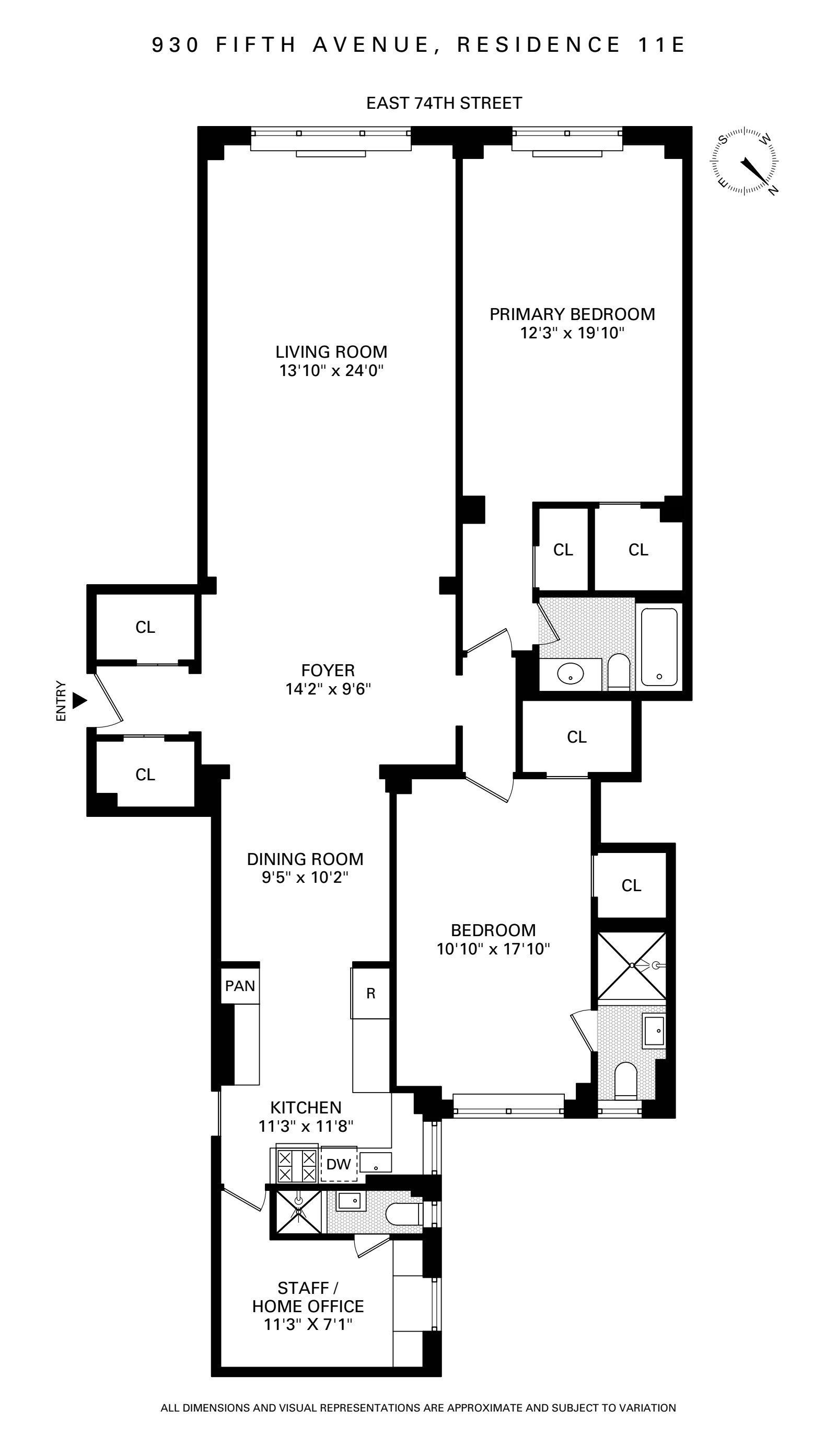 930 5th Avenue, Unit 11E Manhattan, NY 10021 - Photo 9 of 9