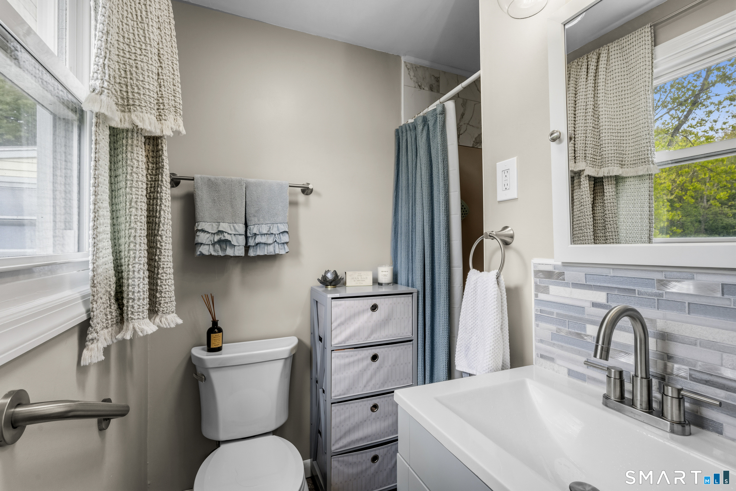90 Sturtevant Street Norwich, CT 06360 - Photo 19 of 40 Primary bathroom en suite with shower stall.