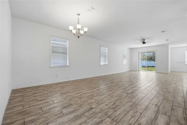 a view of livingroom with hardwood floor and window