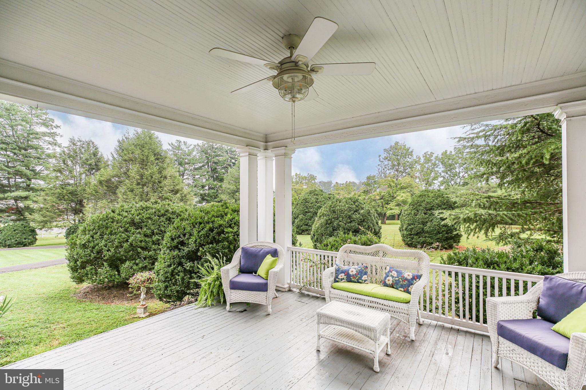 590 North Madison Road Orange, VA 22960 - Photo 13 of 88 a balcony with furniture and garden view