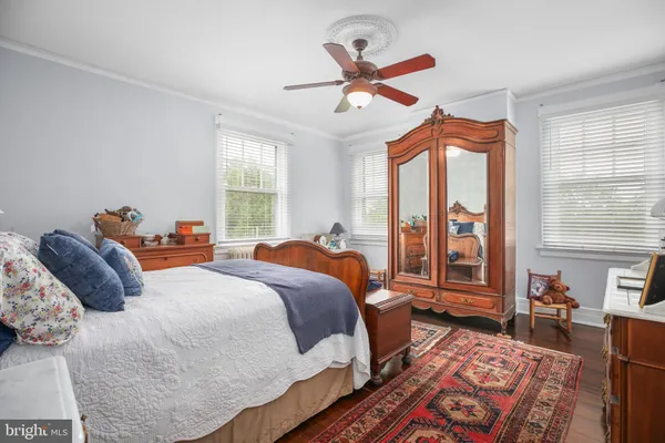 a view of a room with painted walls