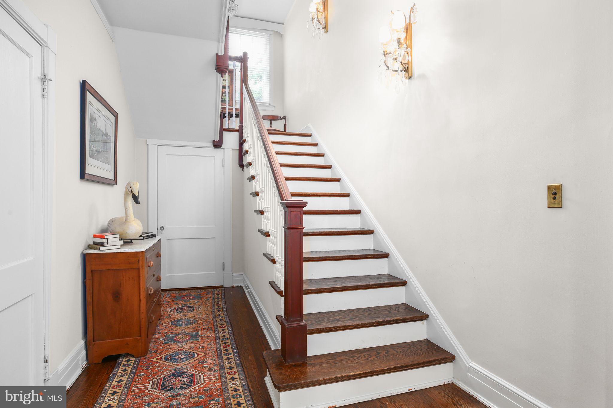 590 North Madison Road Orange, VA 22960 - Photo 38 of 88 a view of entryway with wooden floor and stairs