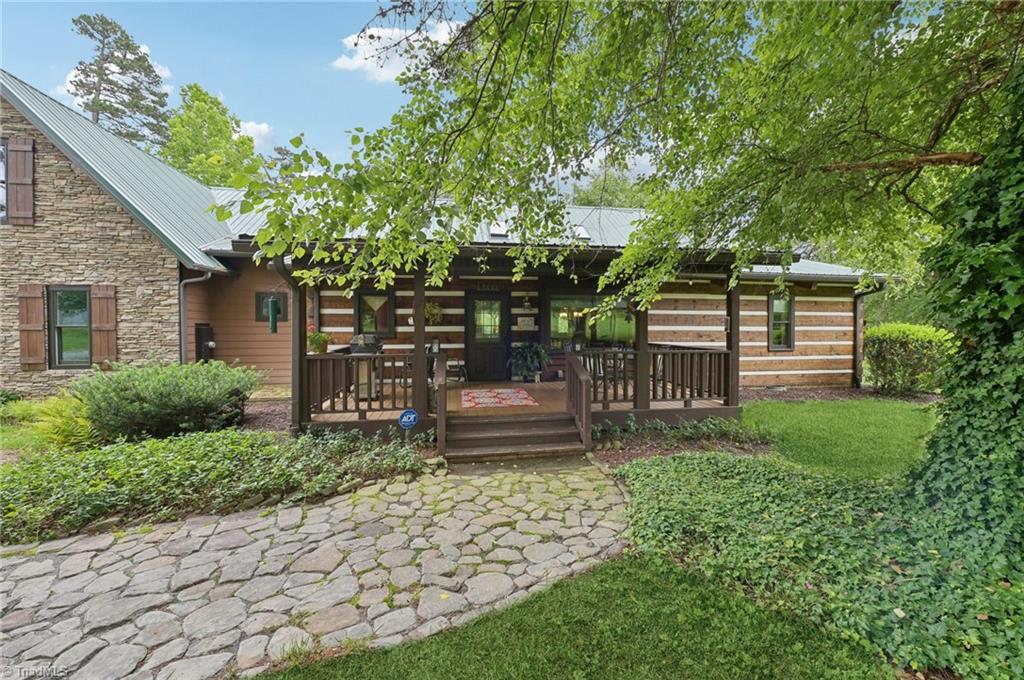 6741 Layton Road Liberty, NC 27298 - Photo 3 of 50 Relax on the shaded porch.