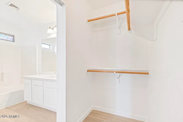 a backyard of a house