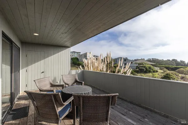 a view of sitting area in balcony
