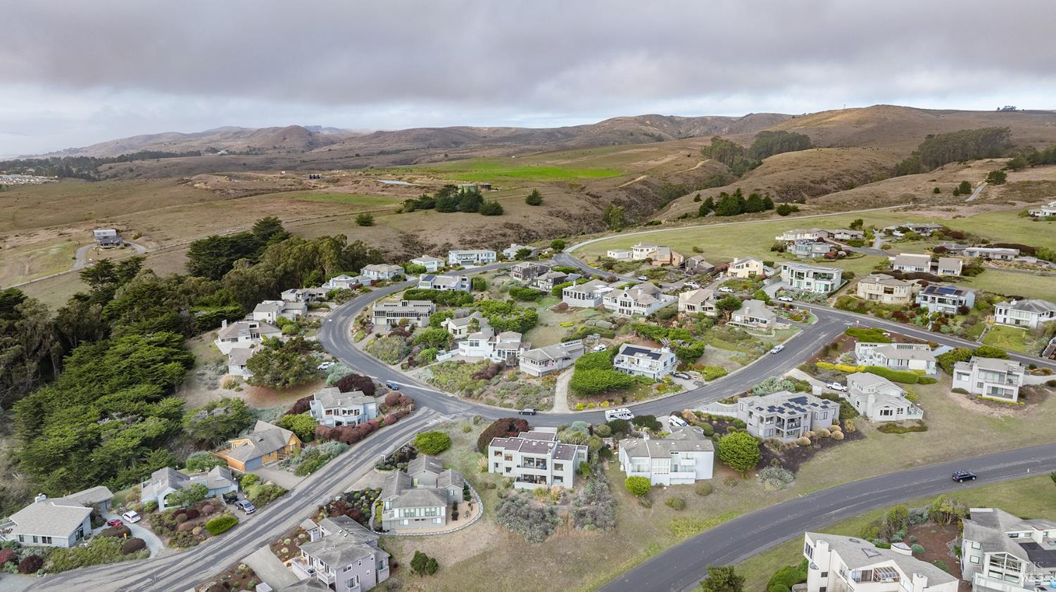 150 Cypress Loop Bodega Bay, CA 94923 - Photo 53 of 62 an aerial view of residential house with outdoor space