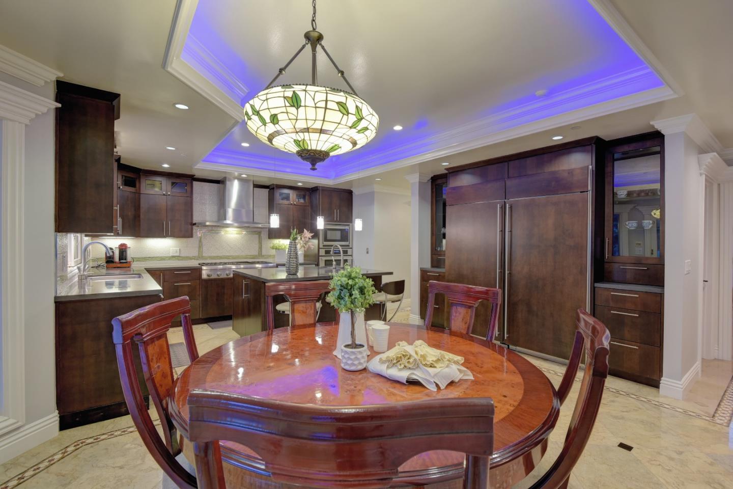 14000 Pike Road Saratoga, CA 95070 - Photo 18 of 48 a view of a dining room with furniture