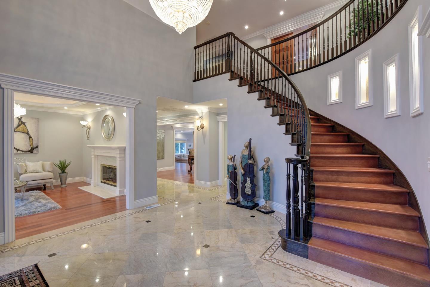 14000 Pike Road Saratoga, CA 95070 - Photo 9 of 48 a view of entryway and hall