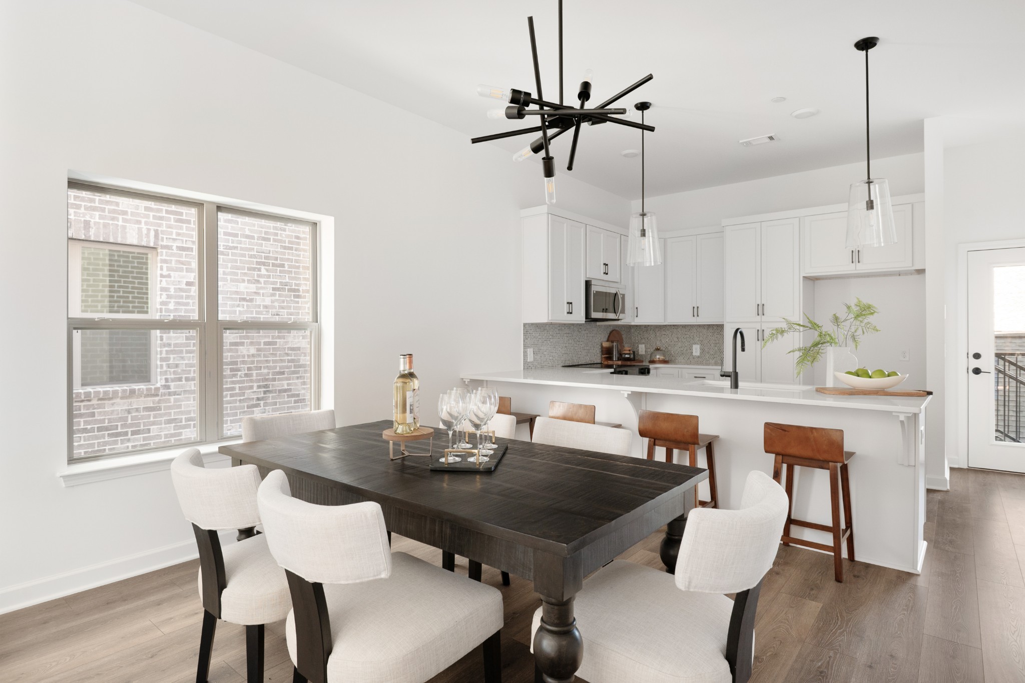 203 B Folsom Pass Spring Hill Spring Hill, TN 37174 - Photo 27 of 40 a view of a dining room with furniture window and wooden floor
