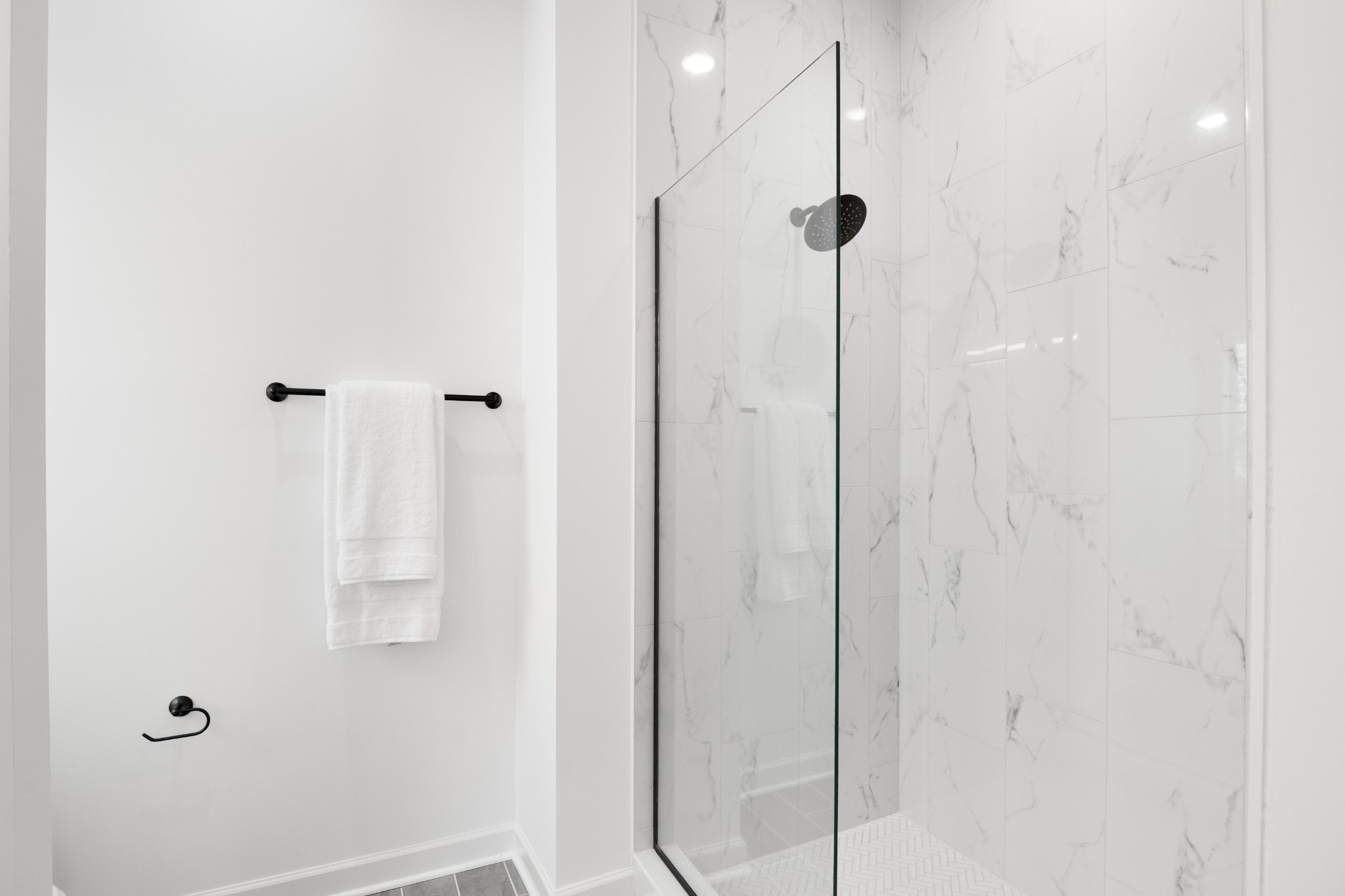 203 B Folsom Pass Spring Hill Spring Hill, TN 37174 - Photo 35 of 40 a bathroom with a shower