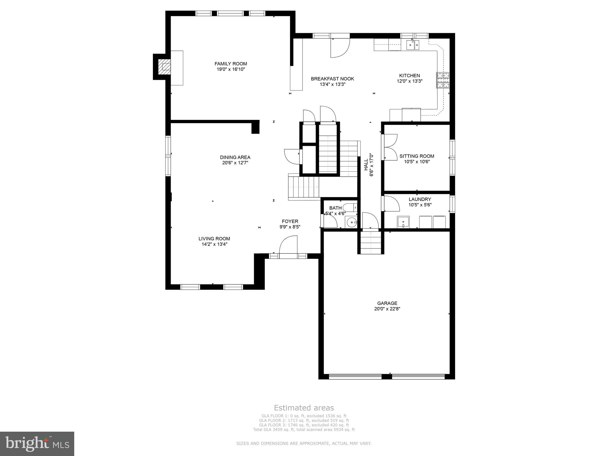42347 Equality Street Chantilly, VA 20152 - Photo 49 of 51 Main level floor plan