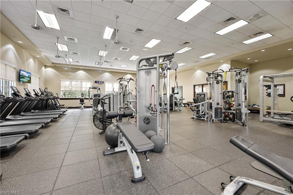 1826 Seville Boulevard, Unit 1012 Naples, FL 34109 - Photo 48 of 50 a view of a room with gym equipment