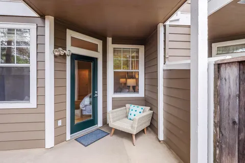 a view of an outdoor space with porch