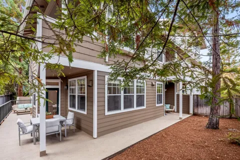a house with a sitting space and garden