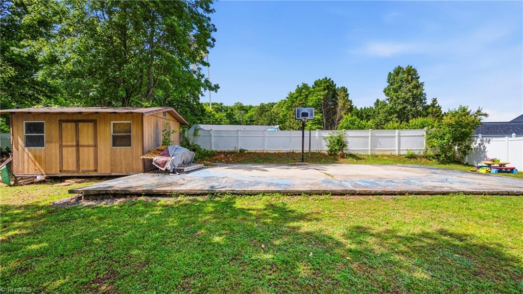 174 Morningside Road Randleman, NC 27317 - Photo 19 of 21 Backyard w/Shed