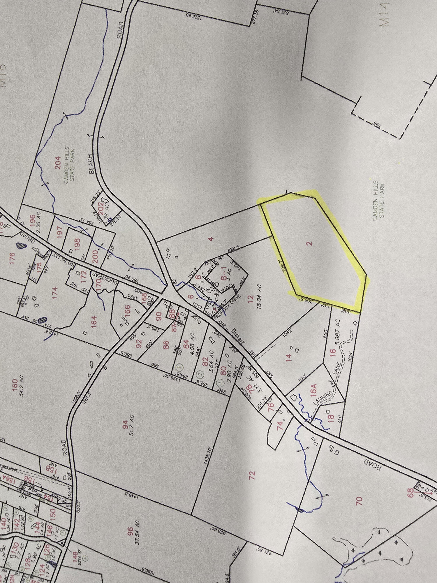 Lot 028 Beach Road Lincolnville, ME 04849 - Photo 1 of 1 0 Beach Rd Map