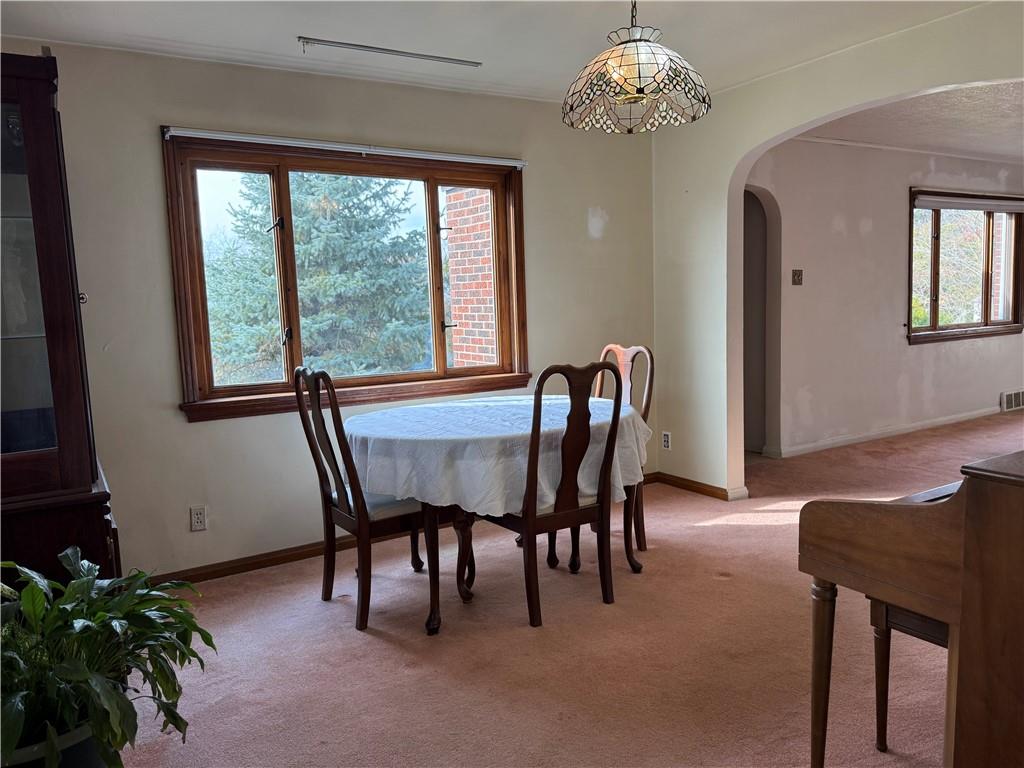 2086 River Hill Road Monongahela, PA 15063 - Photo 6 of 23 a view of a dining room with furniture window and outside view