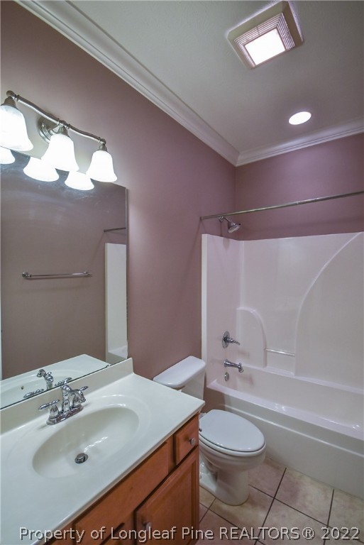 36 Falling Water Road Spring Lake, NC 28390 - Photo 40 of 50 a bathroom with a sink a toilet and shower