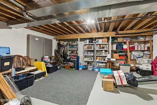 a view of storage in a room