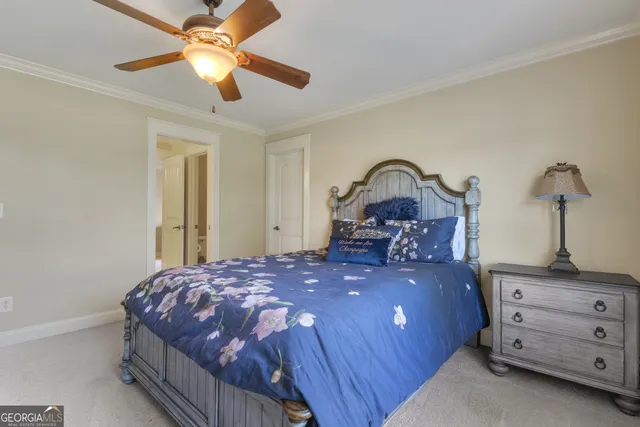 an aerial view of a house roof deck and outdoor seating