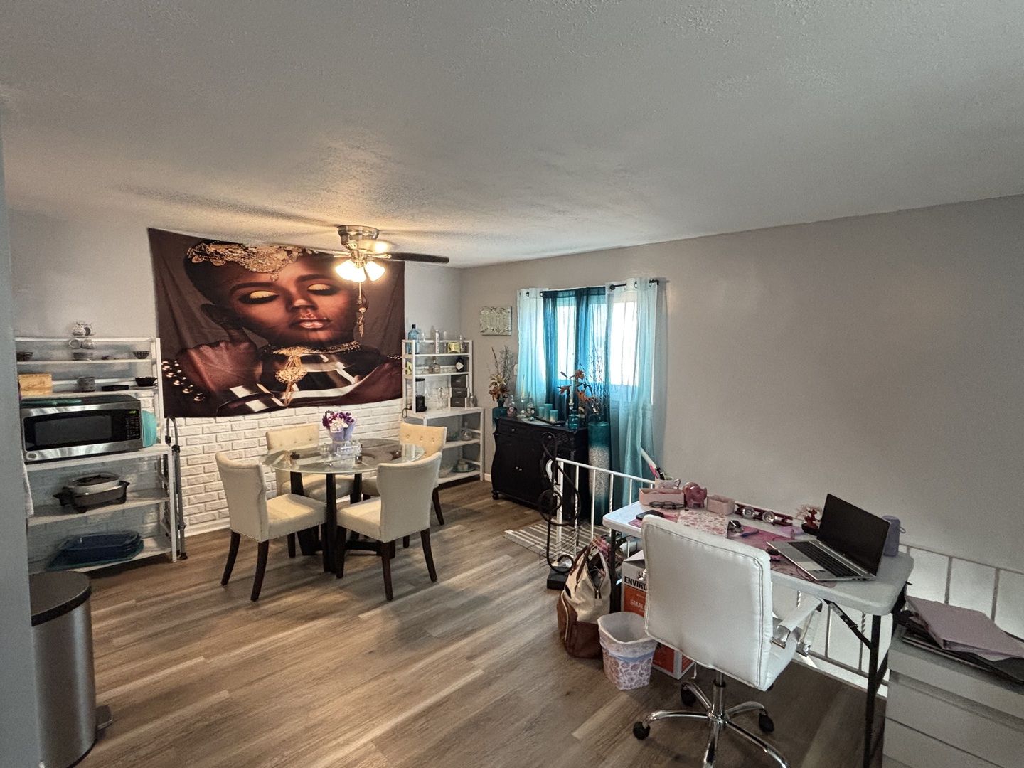 20124 Oak Lane Lynwood, IL 60411 - Photo 6 of 19 a view of a dining room with furniture window and wooden floor