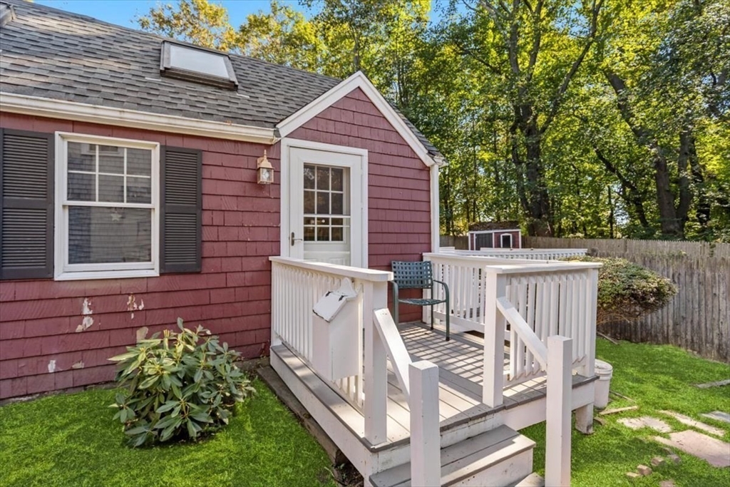 11 Sanborn Road Hingham, MA 02043 - Photo 20 of 33 a view of a house with a yard