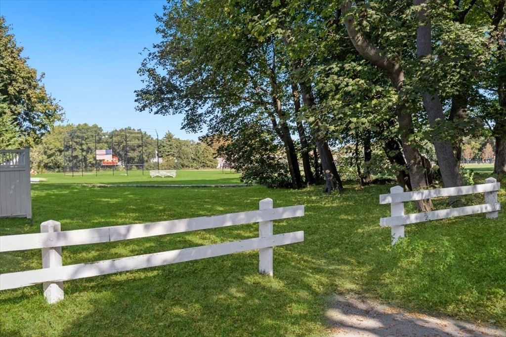 11 Sanborn Road Hingham, MA 02043 - Photo 2 of 33 a view of a bench in a park