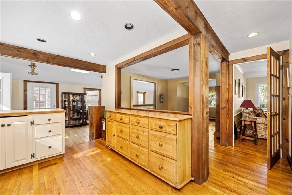 11 Sanborn Road Hingham, MA 02043 - Photo 10 of 33 a spacious bathroom with a double vanity sink and a mirror