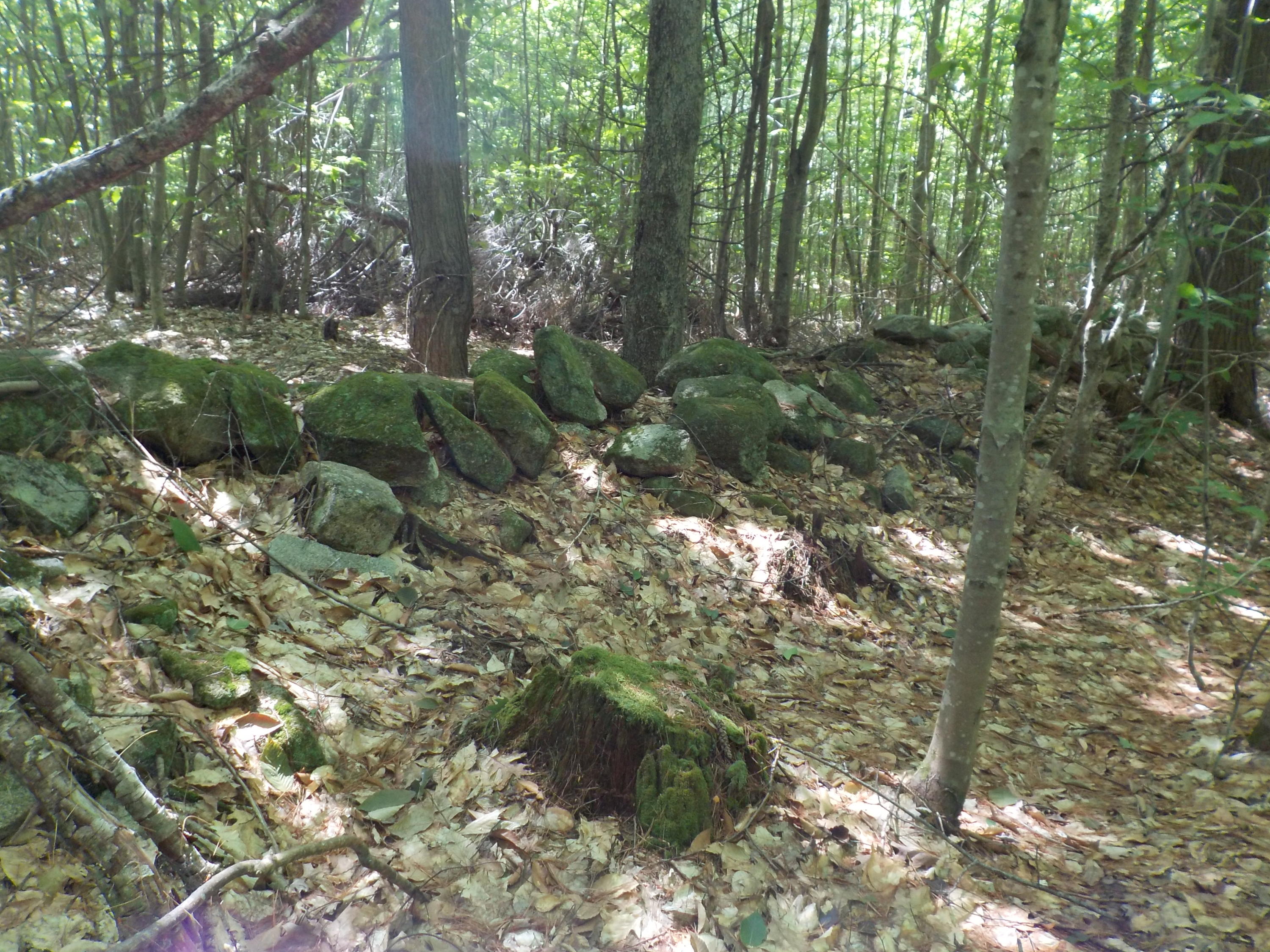 89 Gerry Road Otisfield, ME 04270 - Photo 7 of 14 rock wall 2