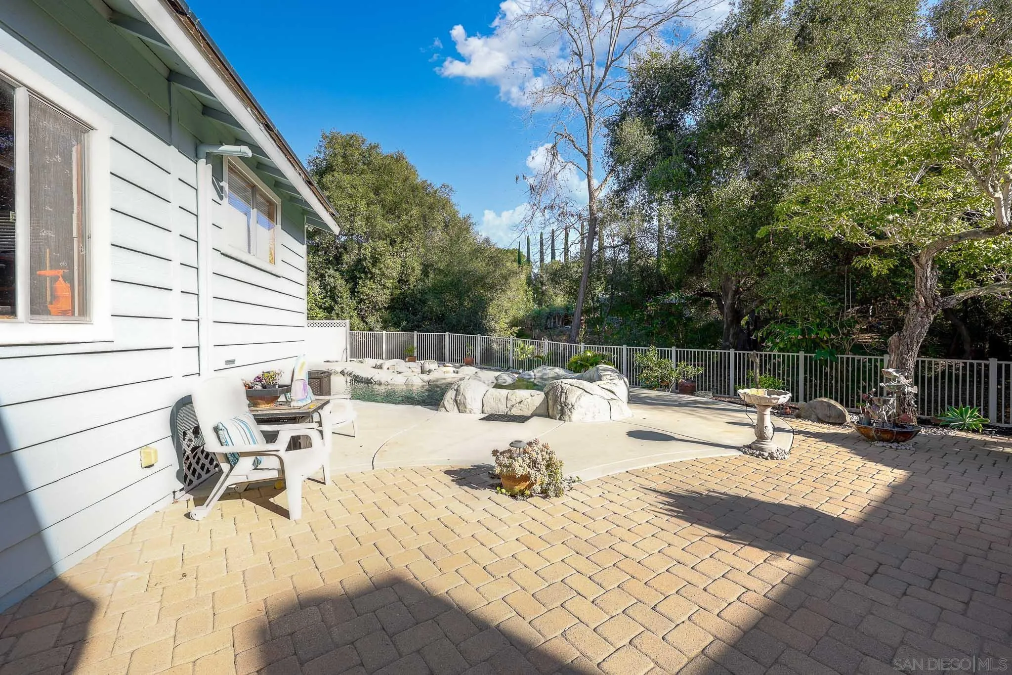 1553 Ranchwood Lane Fallbrook, CA 92028 - Photo 38 of 60 a view of backyard with sitting area