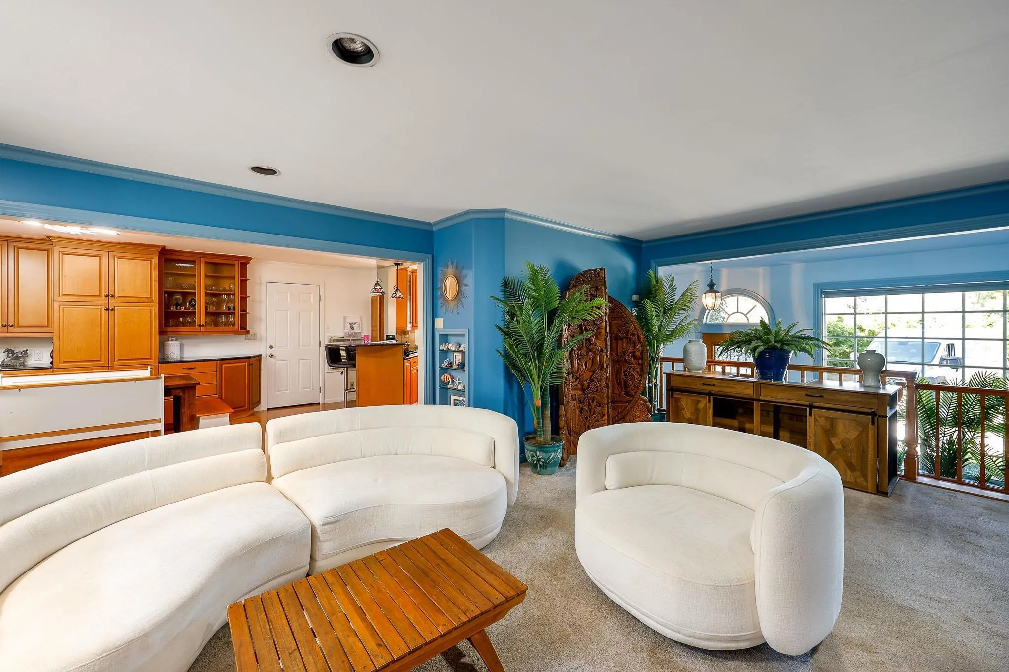 1553 Ranchwood Lane Fallbrook, CA 92028 - Photo 10 of 60 a living room with furniture and a large window