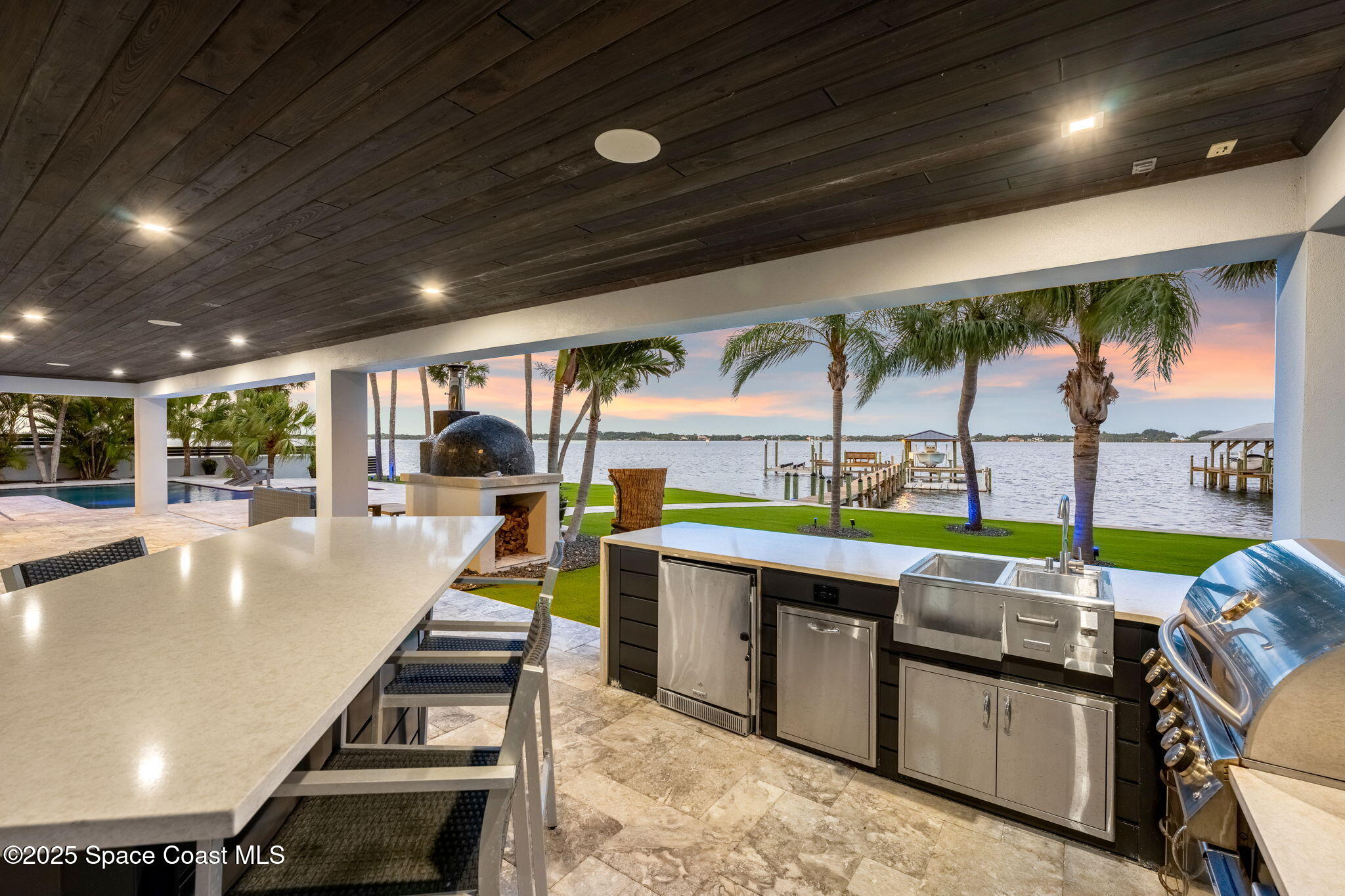 6225 Capstan Court Rockledge, FL 32955 - Photo 43 of 73 a room with stainless steel appliances lots of counter space and a large window