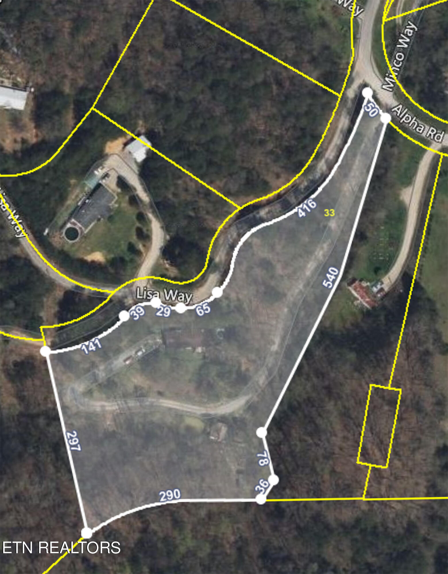 189 Alpha Road Newport, TN 37821 - Photo 30 of 41 CRS Data - Property Map for 189 Alpha Rd
