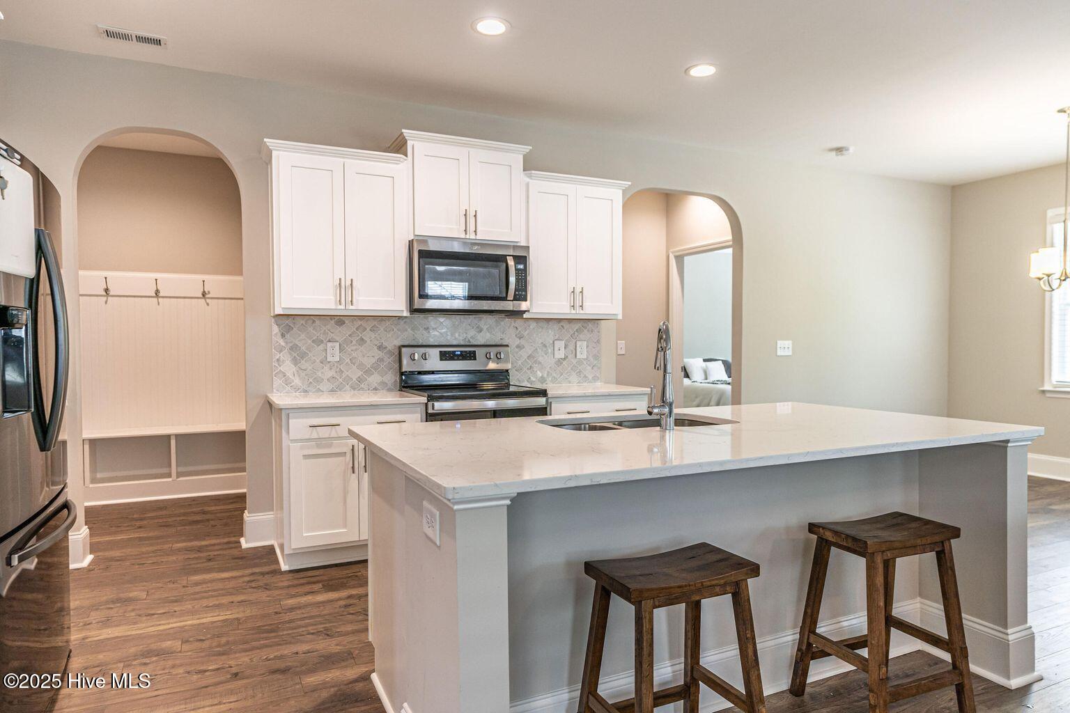 503 Kerr Lake Road Aberdeen, NC 28315 - Photo 13 of 33 Kitchen with Stainless Steel Appliances