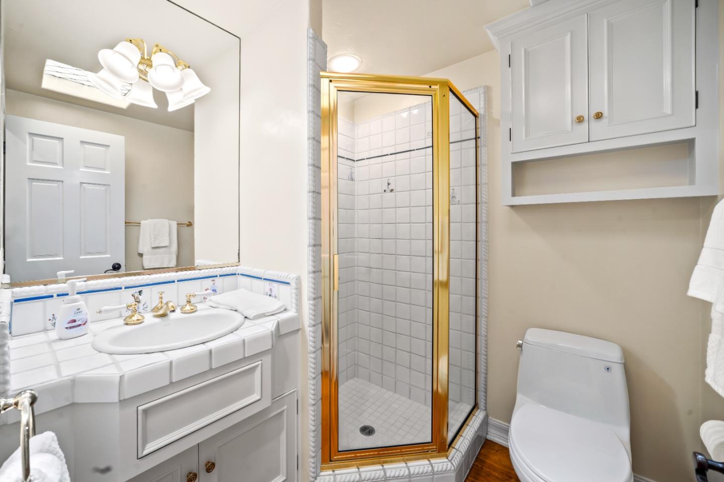 0 Southeast Corner Santa Rita And 6th Carmel, CA 93921 - Photo 24 of 29 a bathroom with a sink a toilet and shower