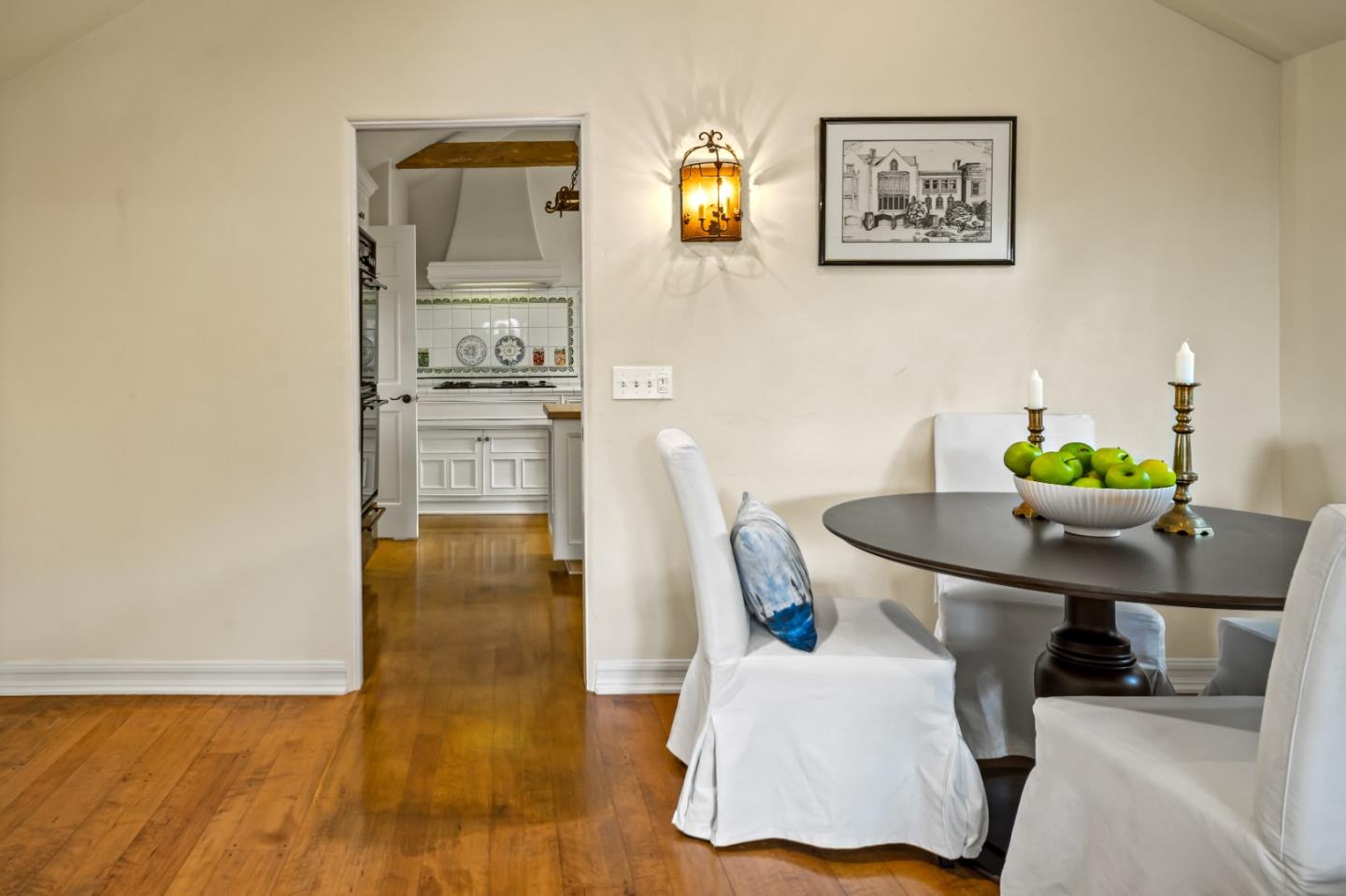 0 Southeast Corner Santa Rita And 6th Carmel, CA 93921 - Photo 10 of 29 a view of a dining room with furniture and wooden floor