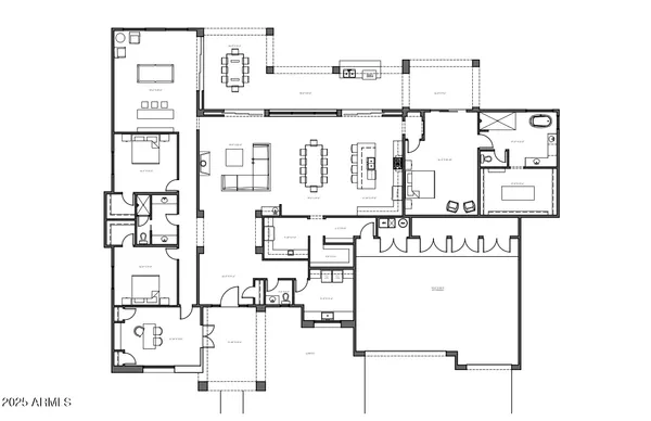 a picture of a room with a rug and white cabinet