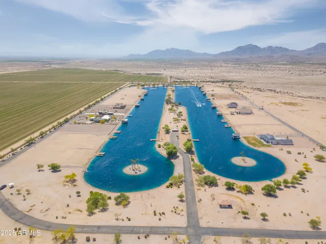 a view of a lake with a mountain