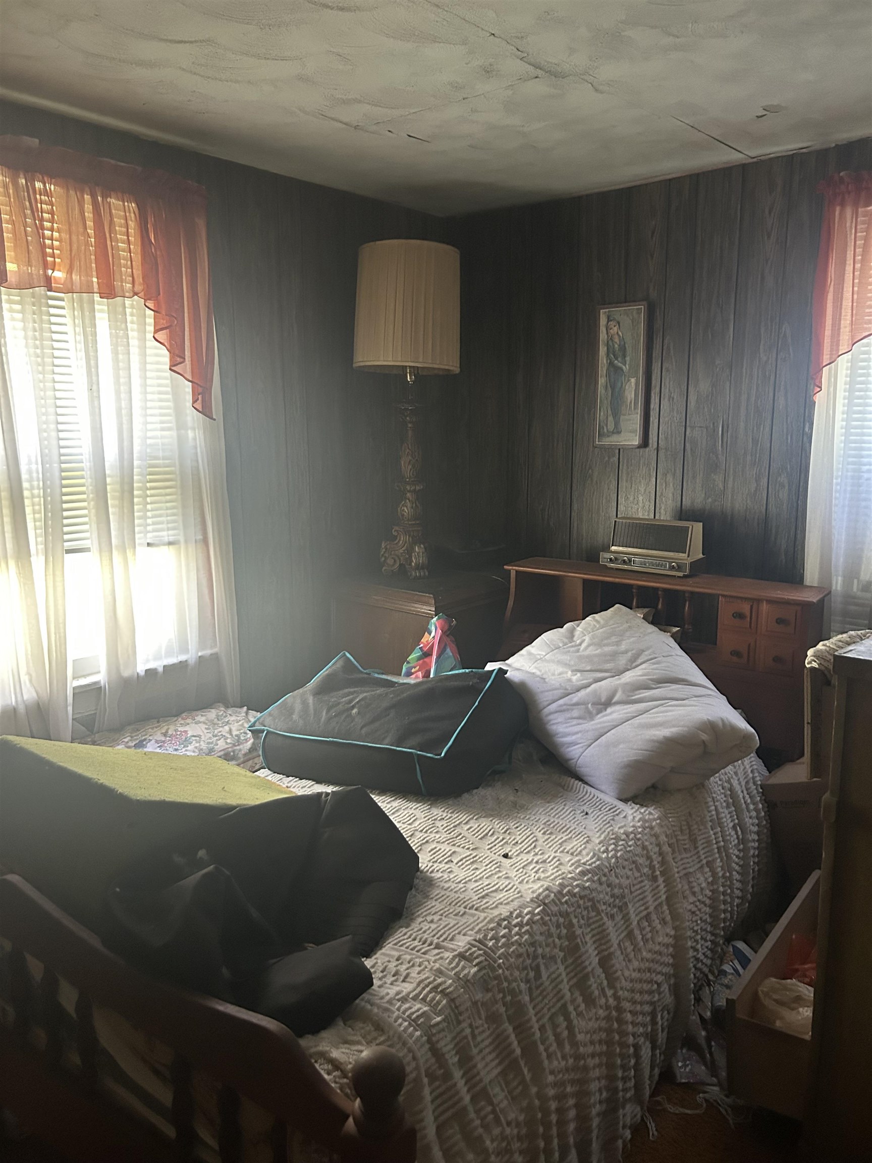 3058 Alta Road Memphis, TN 38109 - Photo 5 of 10 Bedroom featuring wooden walls